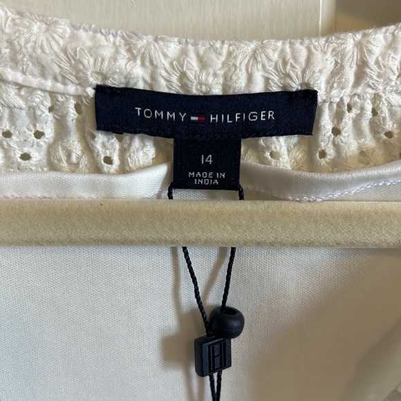 Tommy Hilfiger White Beach Dress - Picture 2 of 2